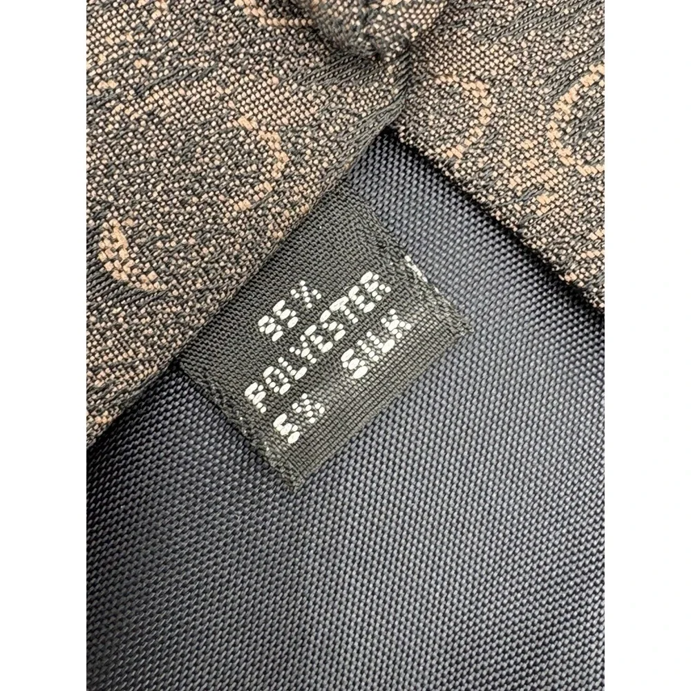 Vtg Starcy Men's Tie British Cravats of Distinction Clip on Geometric Tie GUC